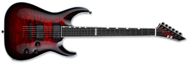 ESP E-II HORIZON NT-II See Thru Black Cherry Sunburst 6-String Electric Guitar 2024